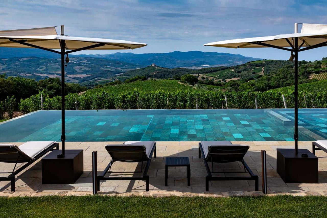 Mastrojanni Relais Villa Montalcino Bagian luar foto