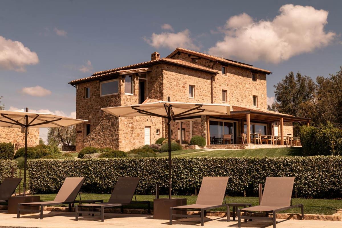 Mastrojanni Relais Villa Montalcino Bagian luar foto