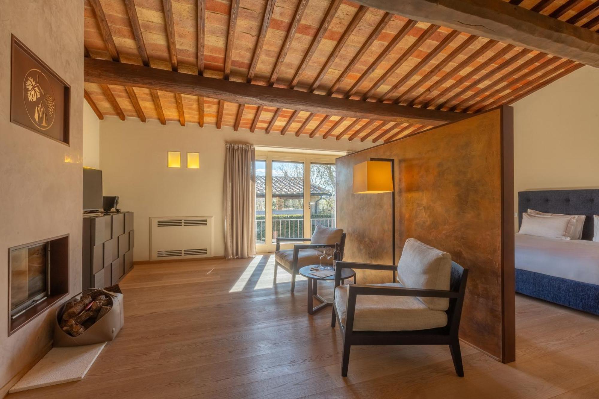 Mastrojanni Relais Villa Montalcino Bagian luar foto